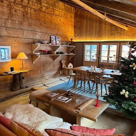 Gstaad Mountain With Outdoor فيلة Gsteig