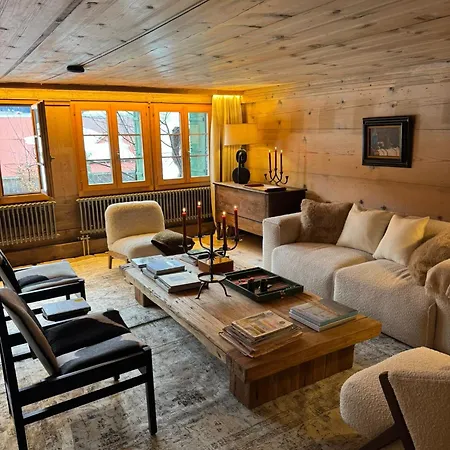 Gstaad Mountain With Outdoor * Gsteig