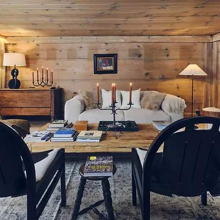 Gstaad Mountain With Outdoor فيلة *