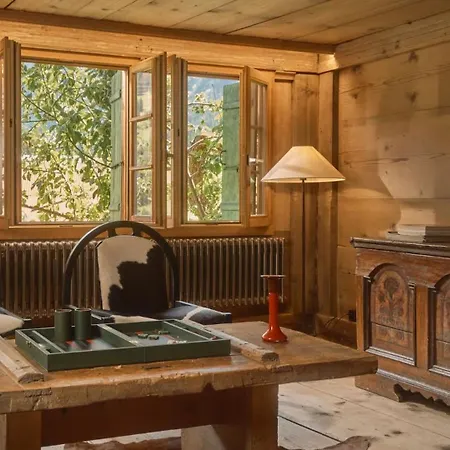 Gstaad Mountain With Outdoor فيلة *