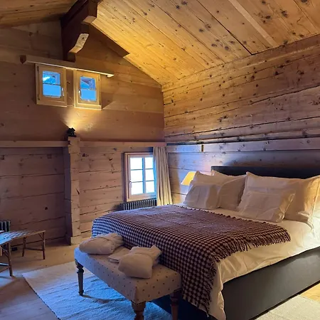 Gstaad Mountain With Outdoor فيلة *