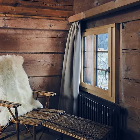 Gstaad Mountain With Outdoor فيلة