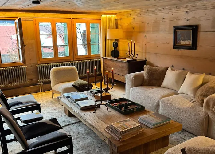 Gstaad Mountain With Outdoor * Gsteig