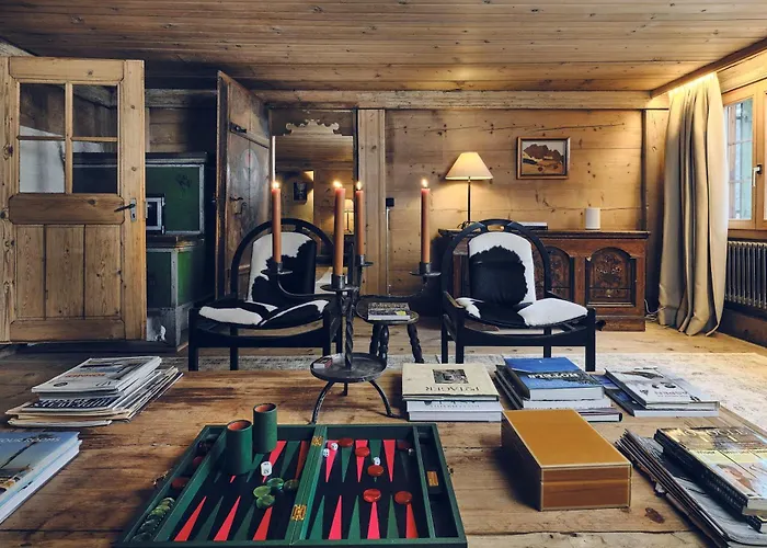 Gstaad Mountain With Outdoor Gsteig