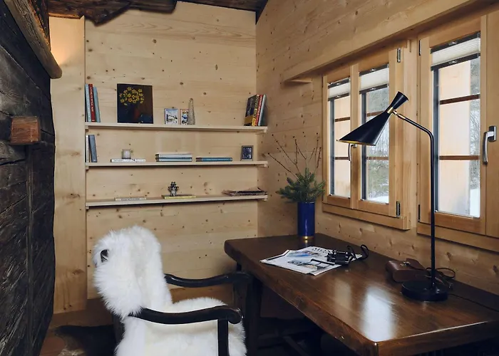 Gstaad Mountain With Outdoor Willa Gsteig