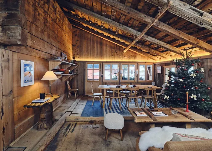 Gstaad Mountain With Outdoor * Gsteig