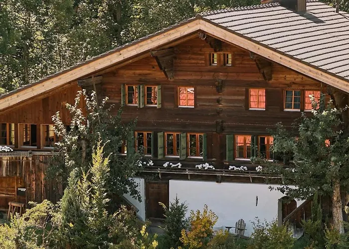 וילה Gstaad Mountain With Outdoor