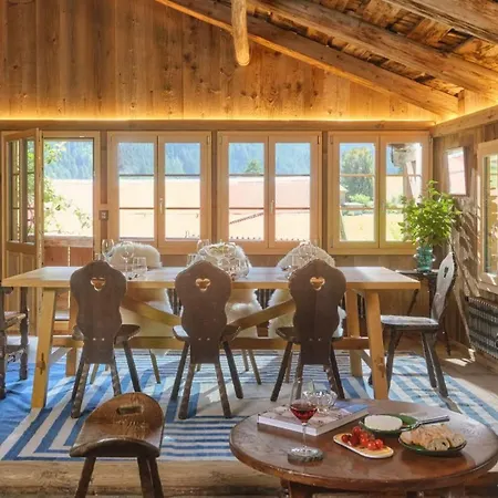 Gstaad Mountain With Outdoor Villa Gsteig