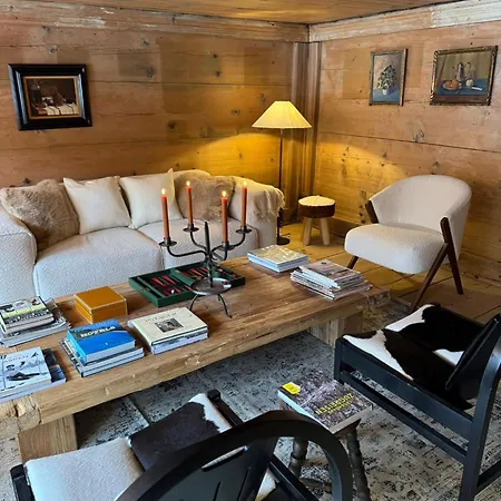 别墅 Gstaad Mountain With Outdoor Gsteig