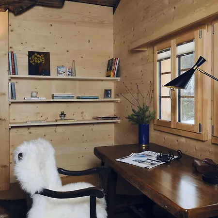 Gstaad Mountain With Outdoor 别墅 Gsteig