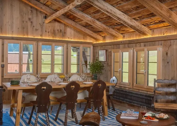 Gstaad Mountain With Outdoor Villa *