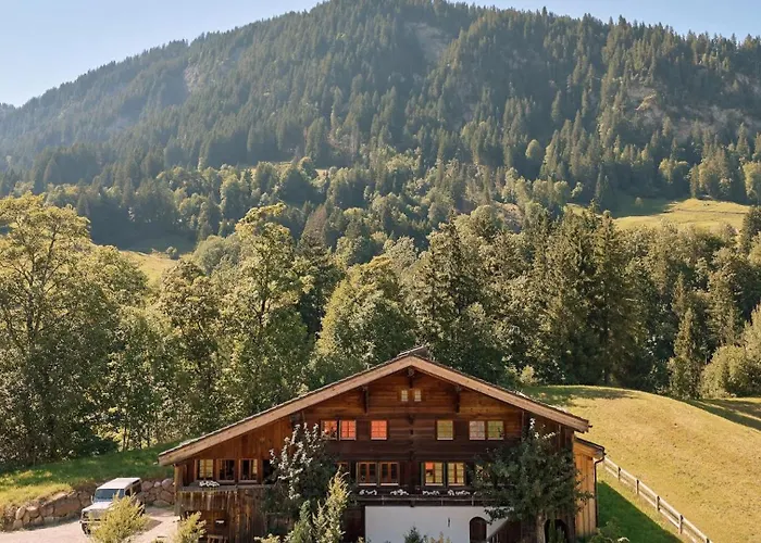 Gstaad Mountain With Outdoor * Gsteig